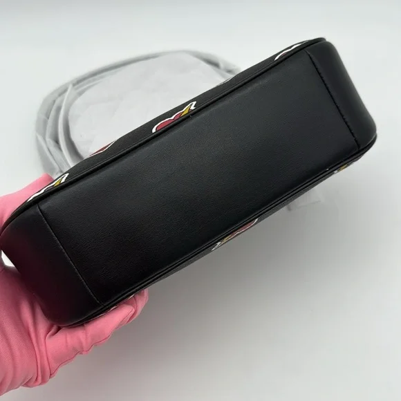 Coach Teri Shoulder Bag With Heart Bolt Print - Picture 6 of 14